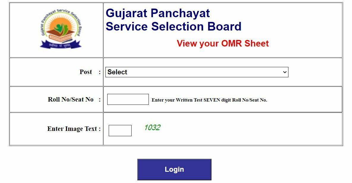 GPSSB Lab Technician Exam Answer Key 2022 PDF