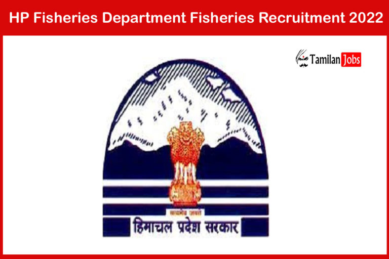 HP Fisheries Department Fisheries Recruitment 2022