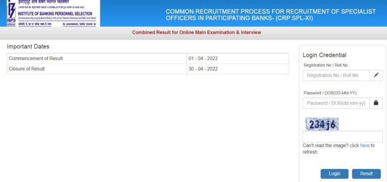 IBPS SO Interview Selection List 2022