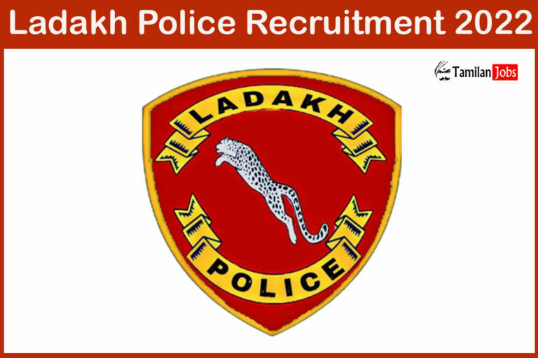 Ladakh Police Recruitment 2022