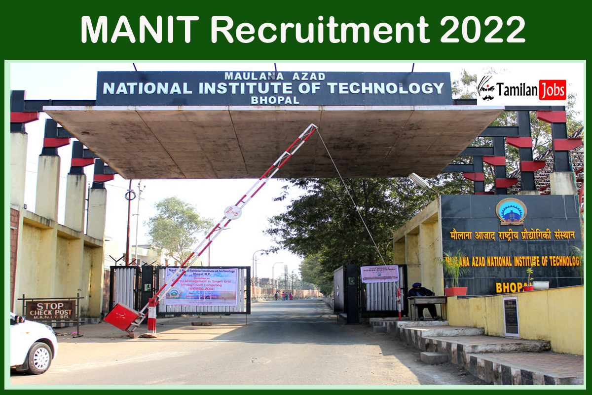 Manit Recruitment 2022