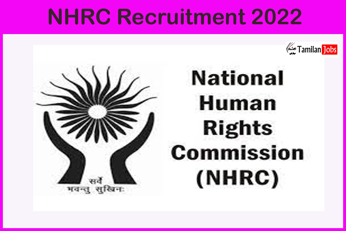 Nhrc Recruitment 2022