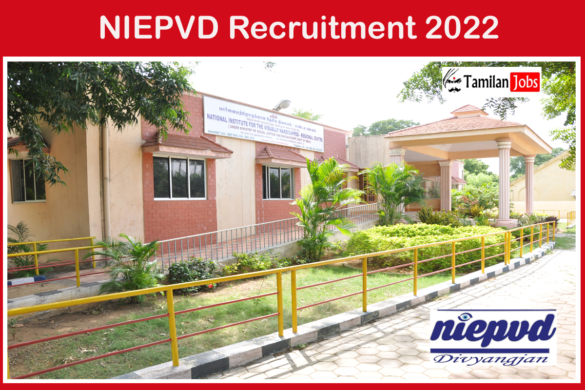 NIEPVD Recruitment 2022