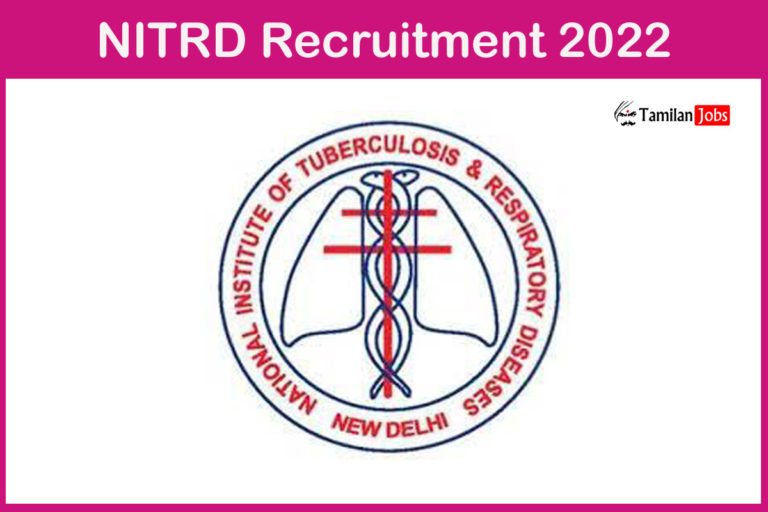 NITRD Recruitment 2022