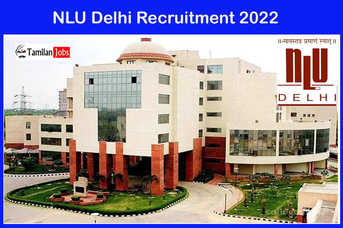 NLU Delhi Recruitment 2022