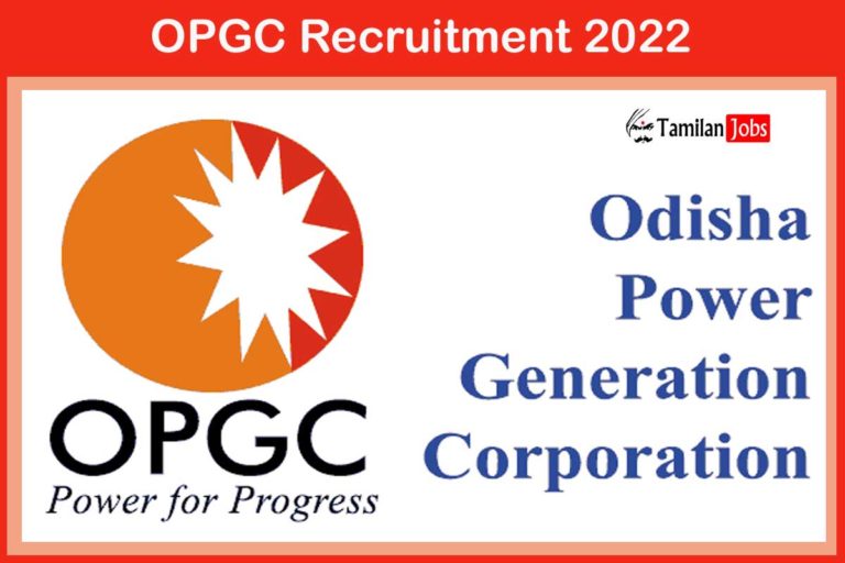 OPGC Recruitment 2022