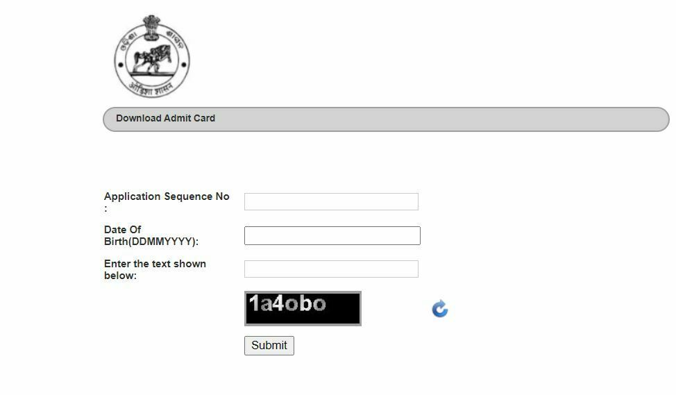 OSSC Combined Auditor Admit Card 2022