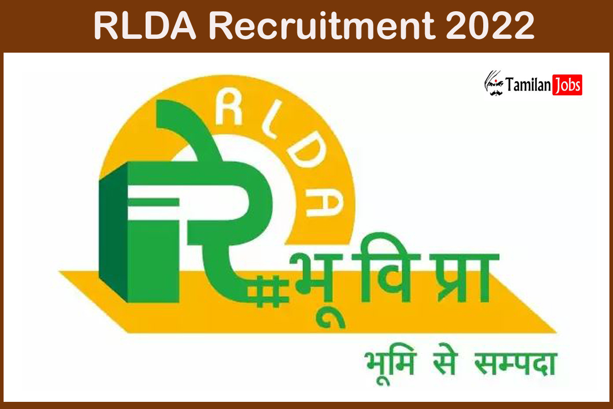 Rlda Recruitment 2022