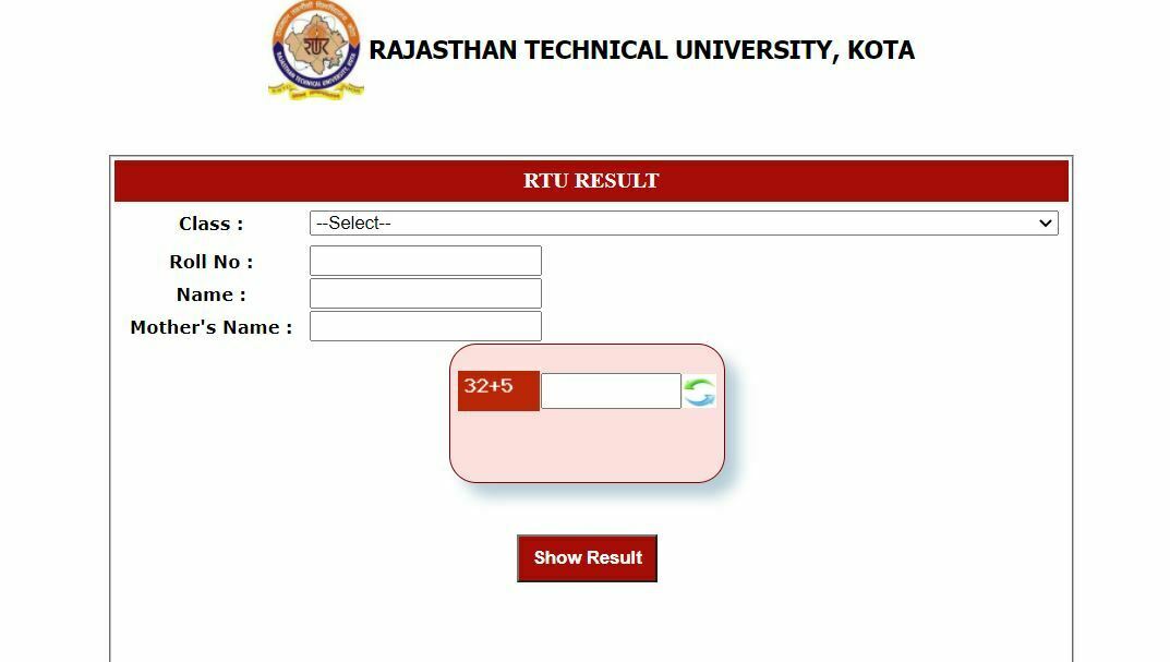 RTU B.Tech Sem 6 Result 2021