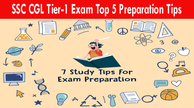 SSC CGL Tier-1 Exam Top 5 Preparation Tips, Syllabus & Exam Pattern
