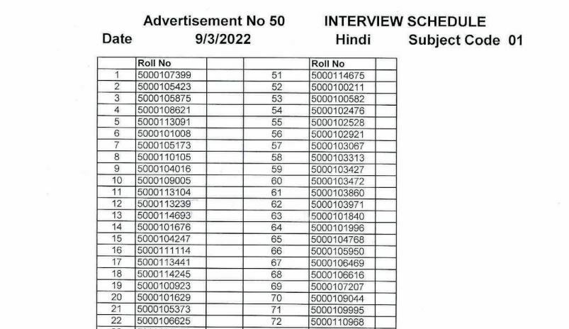 UPHESC Assistant Professor Admit Card 2022