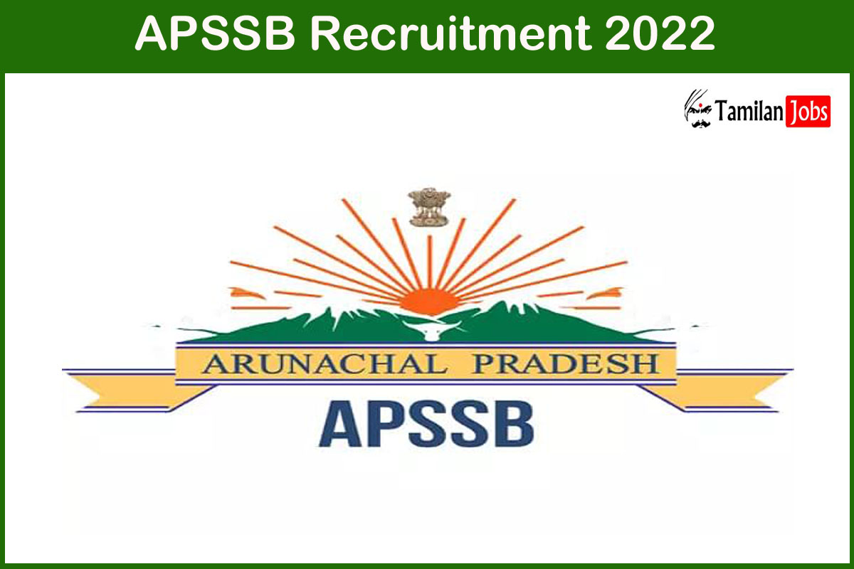 Apssb Recruitment 2022
