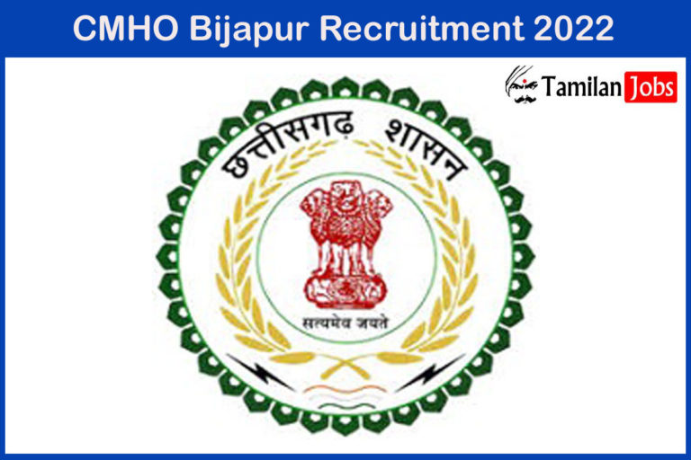 CMHO Bijapur Recruitment 2022
