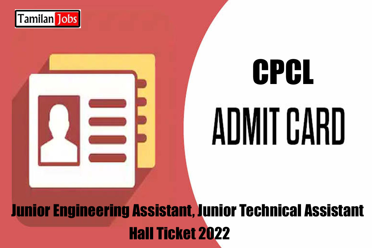 CPLC Admit Card 2022