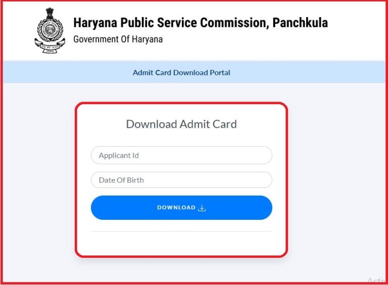 HPSC SPO, Works Manager Admit Card 2022 (Out) Check Exam Date Here
