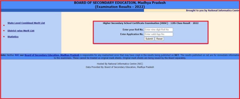 MP Board Result 2022 Out, Check 12th, 10th Class Score @ mpbse.nic.in
