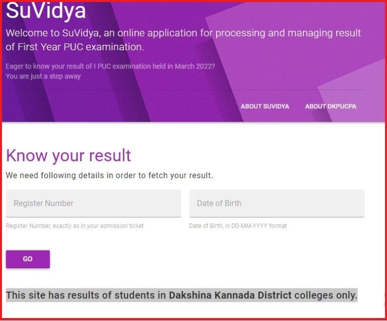 Karnataka DKPUCPA 1st PUC Result 2022 Released, Check Score Here