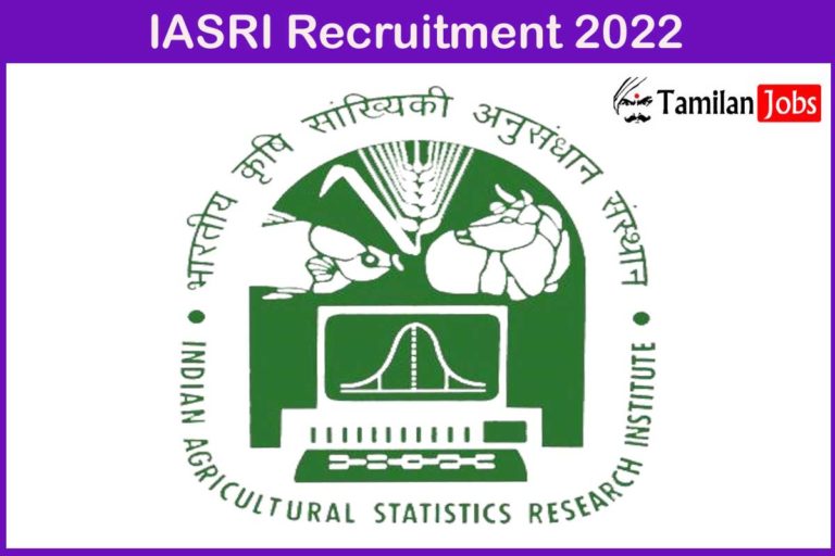 IASRI Recruitment 2022