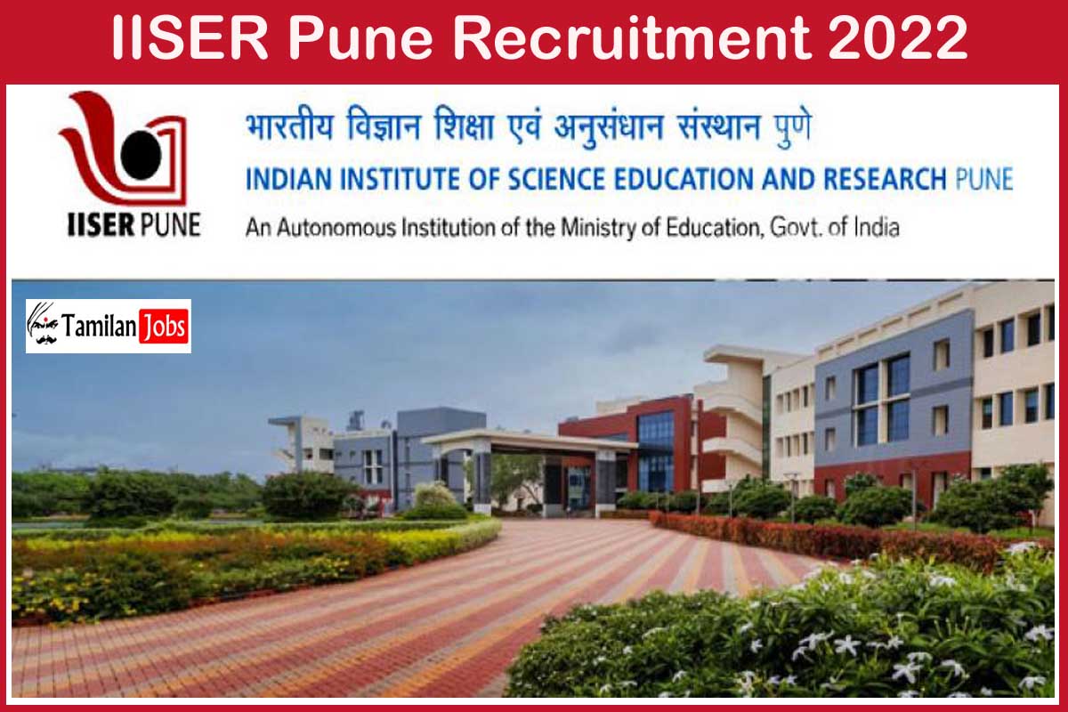 IISER Pune Recruitment 2022