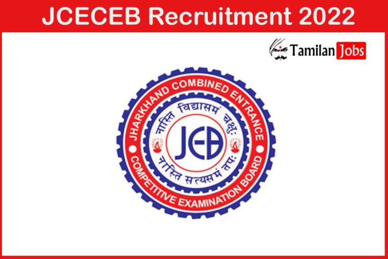 JCECEB Recruitment 2022