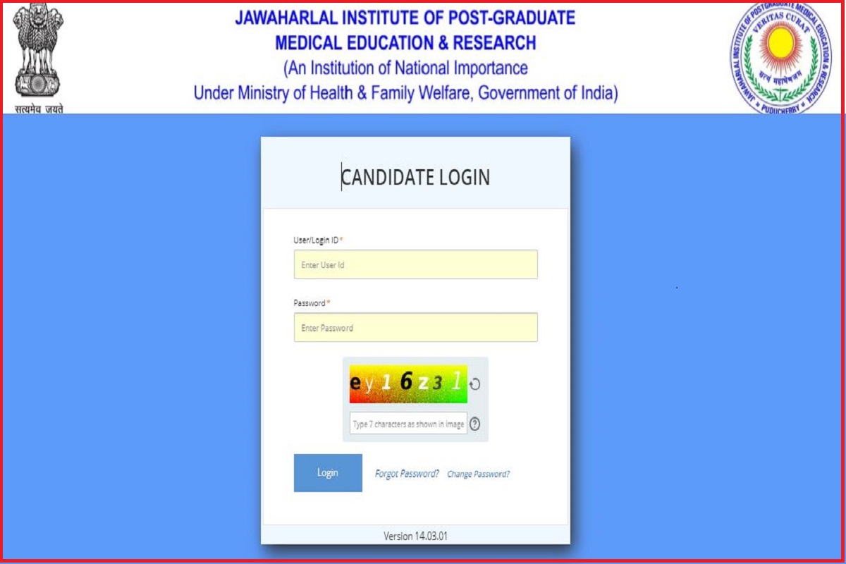 JIPMER Admit Card 2022