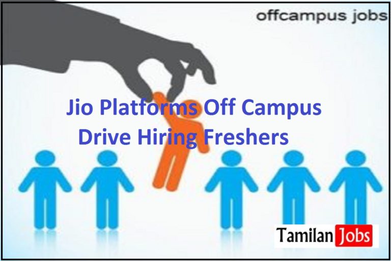 Jio Platforms Off Campus Drive Hiring Freshers