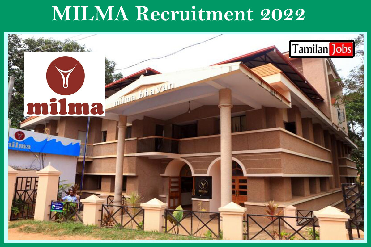 MILMA Recruitment 2022