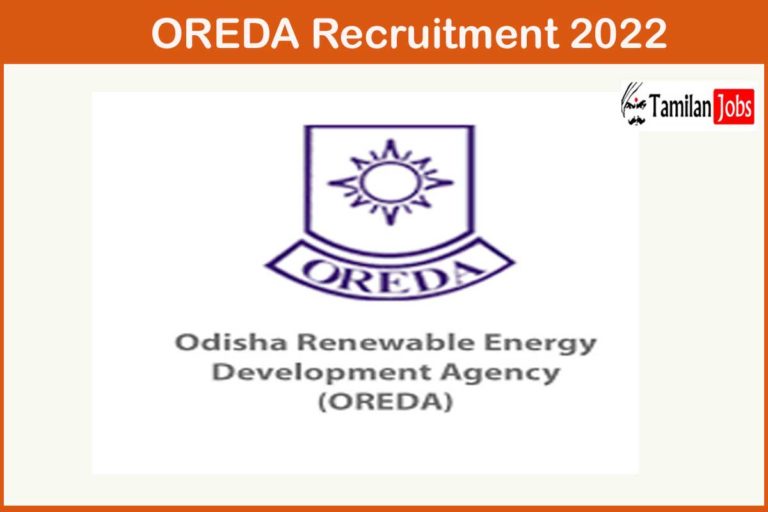 OREDA Recruitment 2022