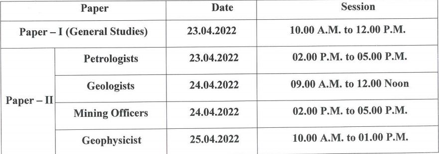 Odisha PSC Written Exam Date 2022