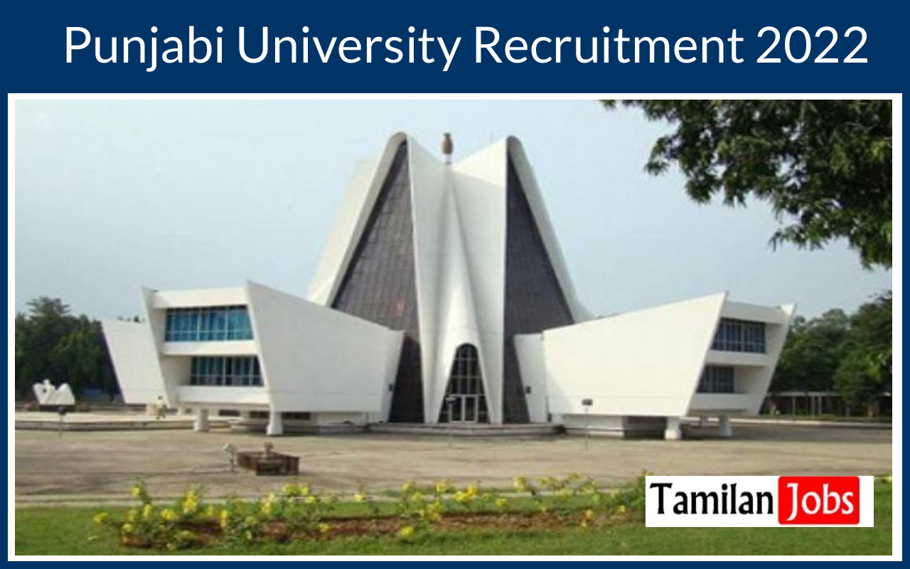 Punjabi University Recruitment 2022