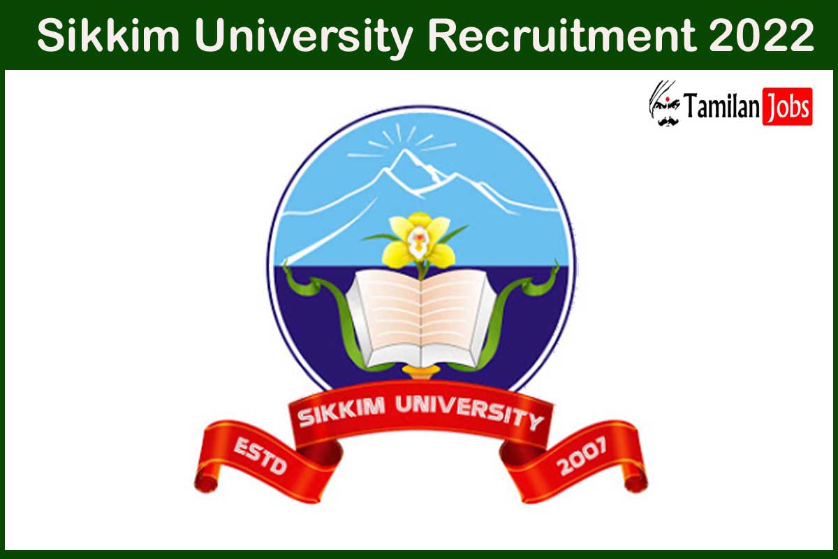 Sikkim University Recruitment 2022