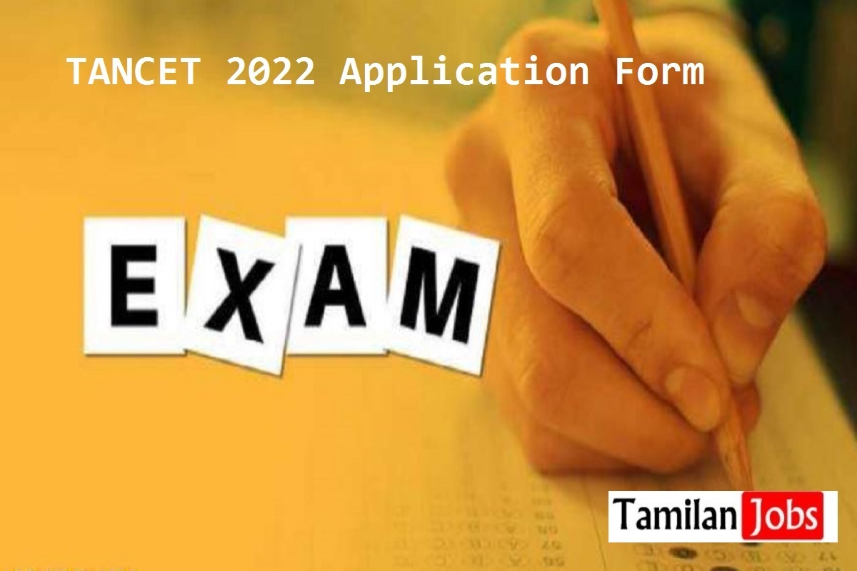 TANCET 2022 Application Form