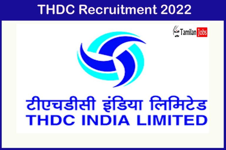 THDC Recruitment 2022