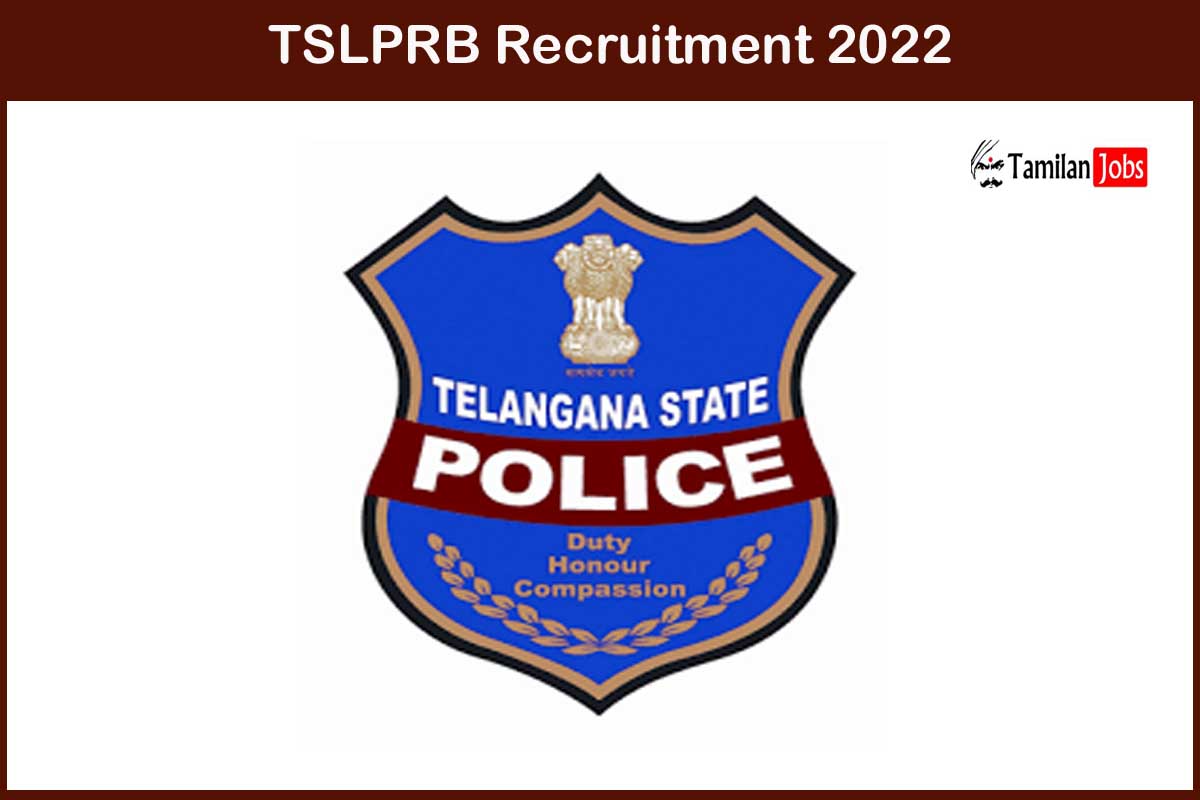 TSLPRB Recruitment 2022