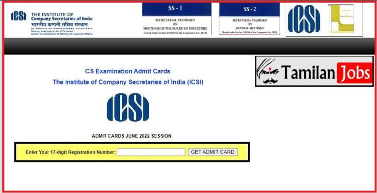 ICSI CS Admit Card 2022 Out Check Foundation Programme Exam Dates Here