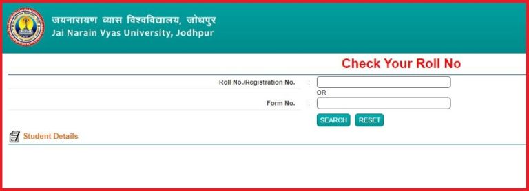 JNVU Admit Card 2022 Out Check UG and PG Exam Date Here @ jnvuiums.in
