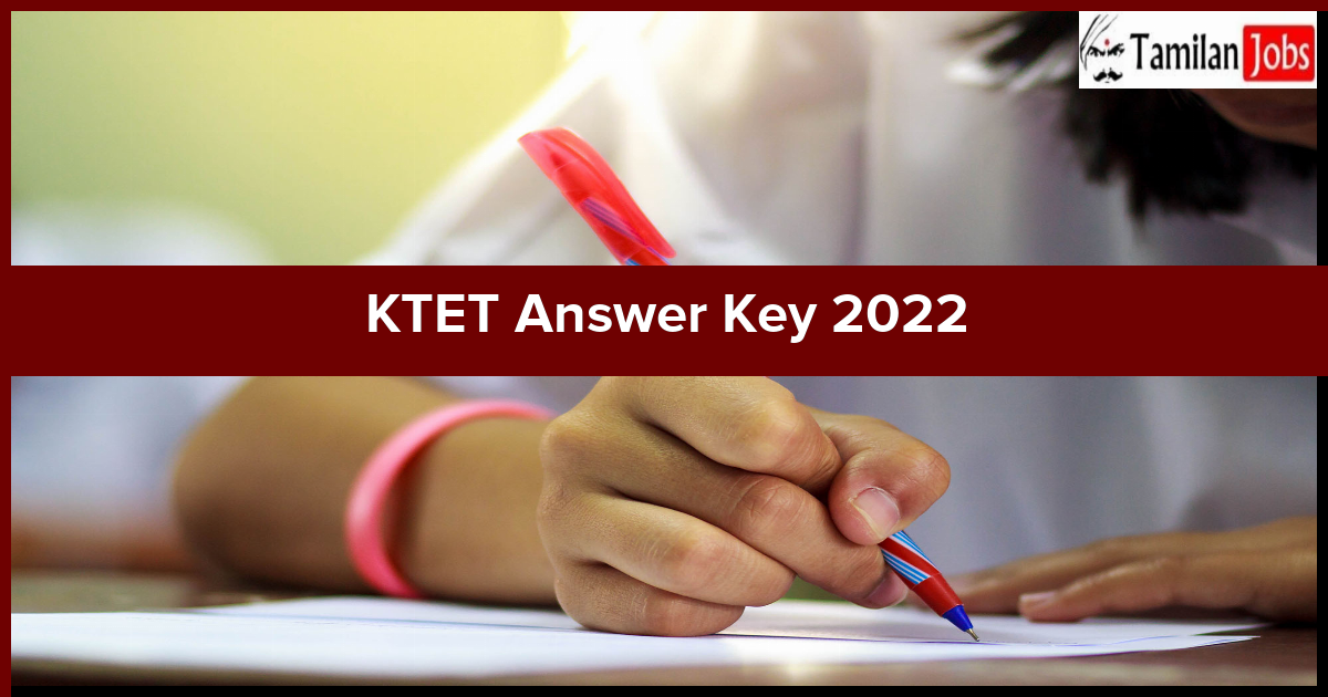 Ktet Answer Key 2022