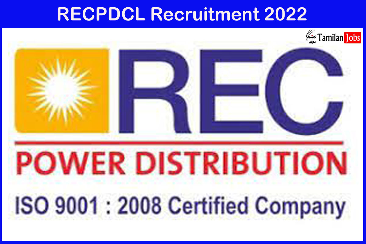 Recpdcl Recruitment 2022