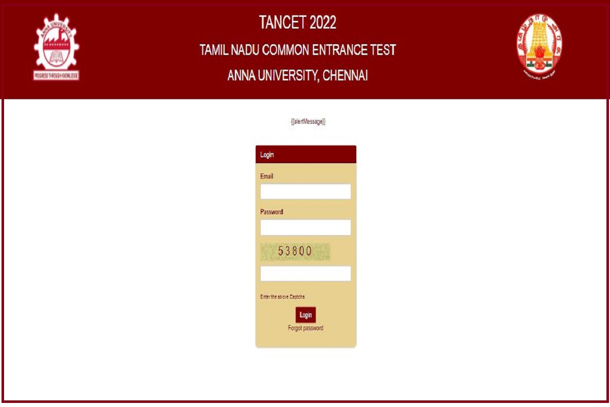 Tancet Hall Ticket 2022