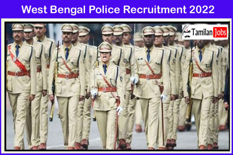 West Bengal Police Recruitment 2022