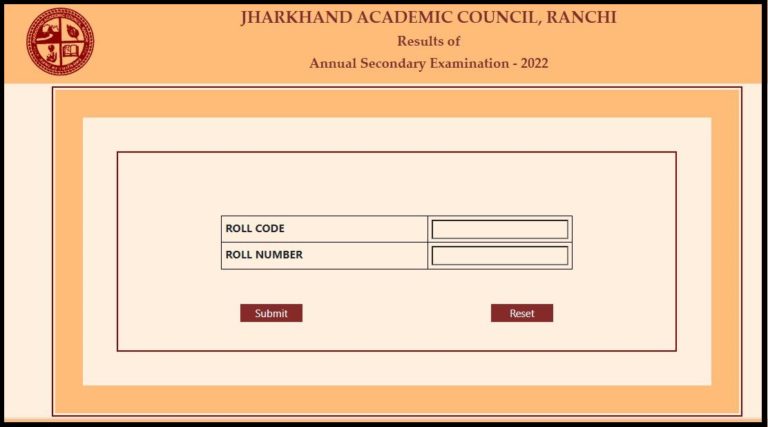JAC 10th Result 2022 Out Check Jharkhand Class 10 Results @ jac.jharkhand.gov.in