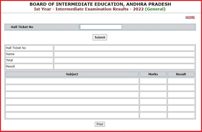 AP Inter 1st Year Result 2022 Released Check 11th Class Score Card Here @ bie.ap.gov.in