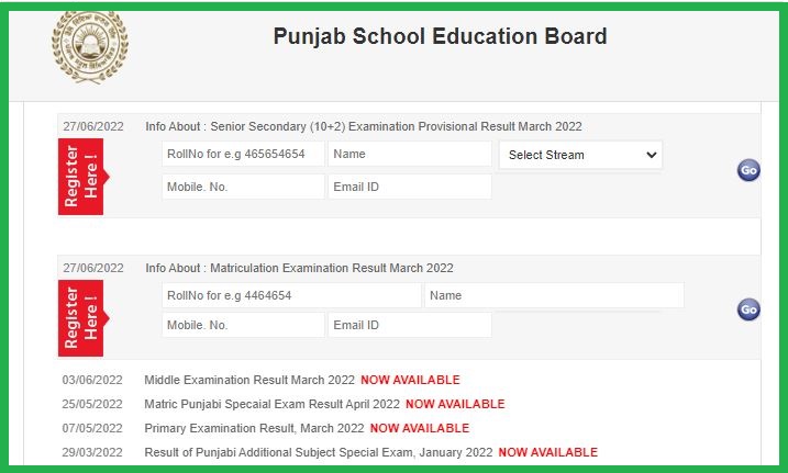 Punjab Term 2 Result 2022 Released Check PSEB 10th & 12th Results @ pseb.ac.in