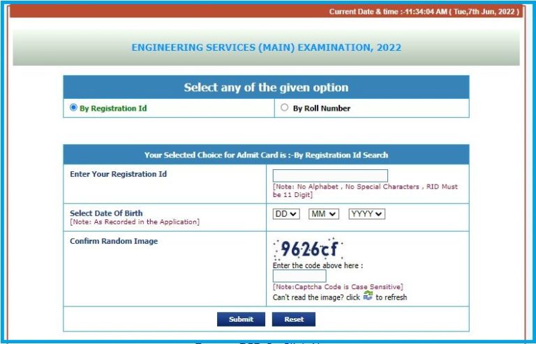 UPSC ESE Mains Admit Card 2022 Out Check Engineering Services Exam Date Here
