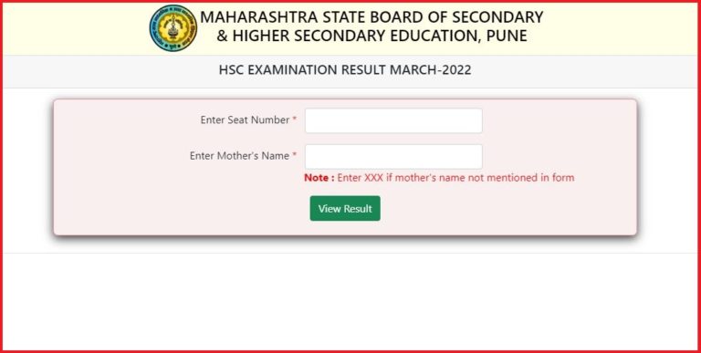 Maharashtra HSC Result 2022 Out Check MSBSHSE Class 12th results @ mahresult.nic.in