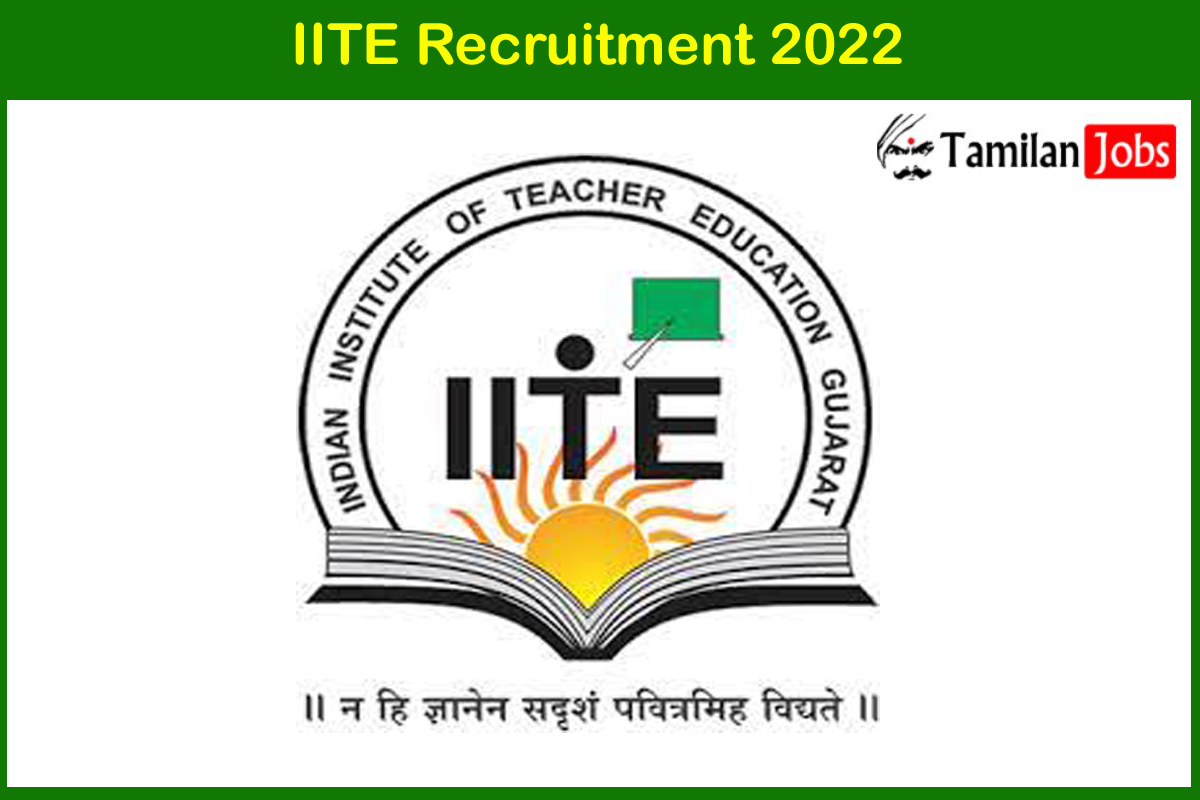 IITE Recruitment 2022