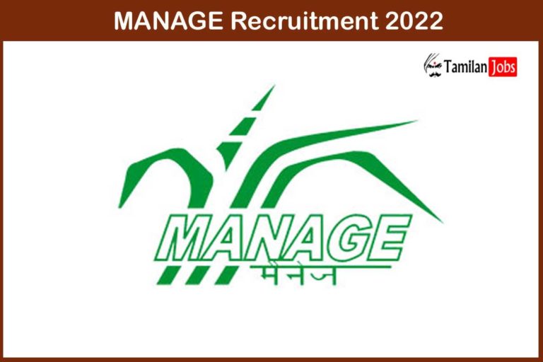 MANAGE Recruitment 2022