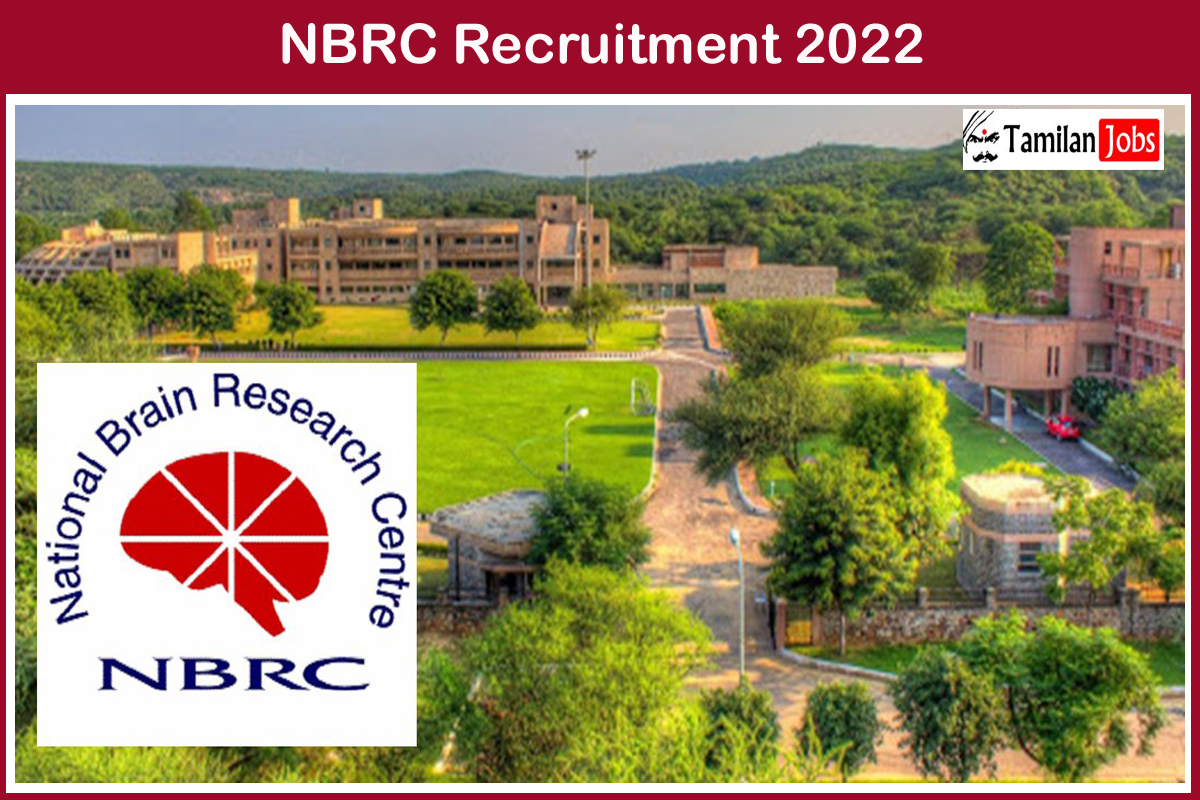 NBRC Recruitment 2022