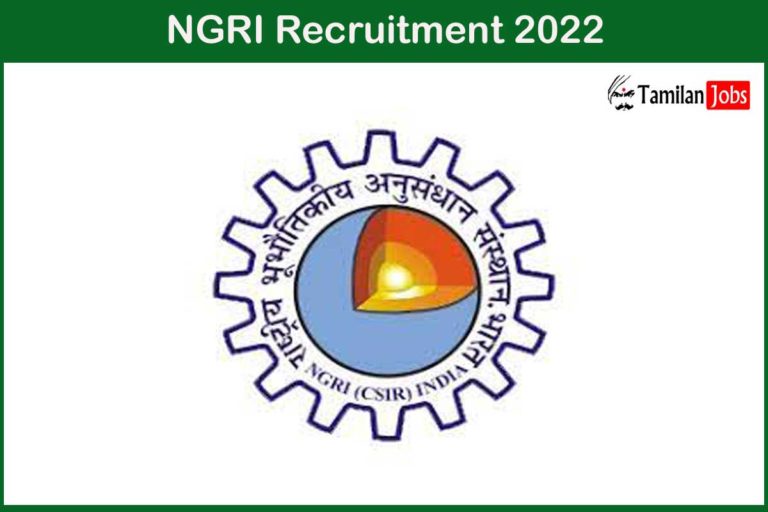 NGRI Recruitment 2022