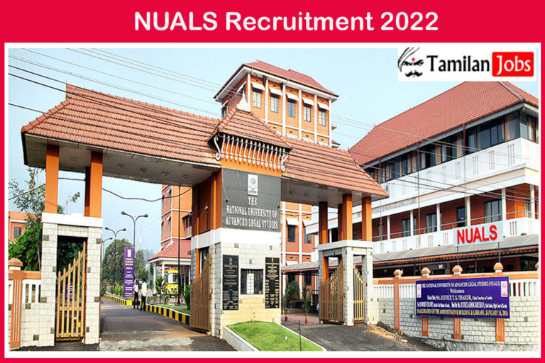NUALS Recruitment 2022